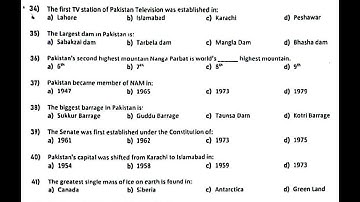 Naib Tehsildar Past Paper Solved - Part 3 | BPSC PPSC FPSC SPSC