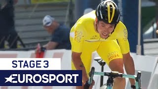 Tour de Romandie 2018 | Stage 3 Highlights | Cycling | Eurosport