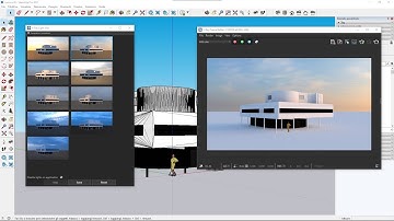 VRAY Sketchup Videocourse - 06 - Automated Lighting Solutions Using Light Gen, Sun and Sky, HDR