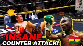 SURVIVED NIGHTMARE MICHAEL DASMARIÑAS (PHILIPPINES) VS MANYO PLANGE (GHANA) CONTROVERSIAL