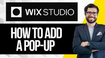How to Add a Pop Up on Wix Studio
