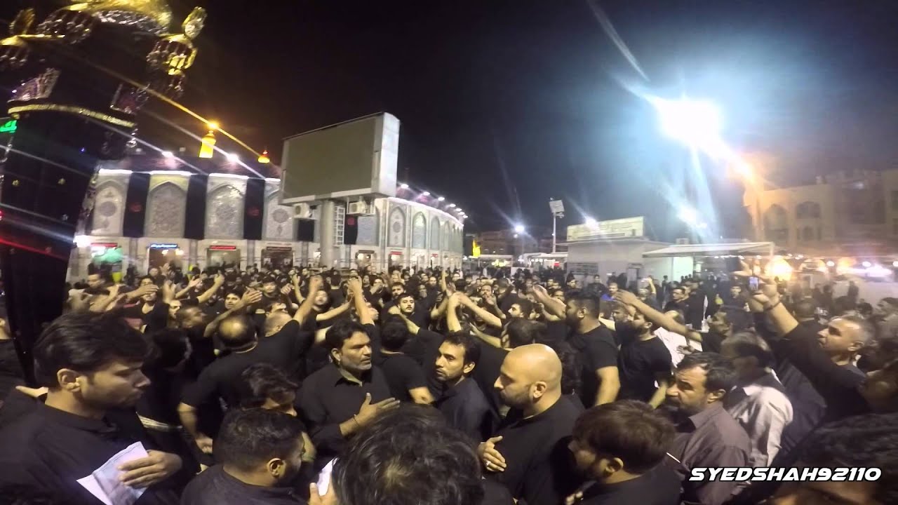 Paak Zainab (s.a) teri rida - Khan Tassaduq Khan - Karbala 2015