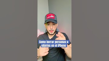 Como borrar personas u objetos de tus fotos en el iPhone con iOS 18. #fotos #fotosborradas #iphone