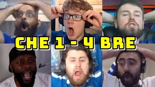 BEST COMPILATION | CHELSEA VS BRENTFORD 1-4 | LIVE WATCHALONG REACTIONS | CHE FANS CHANNEL