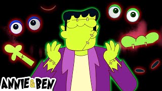 Frankenstein Face Finger Family Halloween Songs For Kids