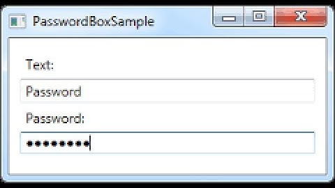 How to set password char in textbox  C#