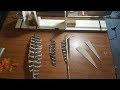 Homemade turkey feather Fletching and a do-it-yourself Arrow jig