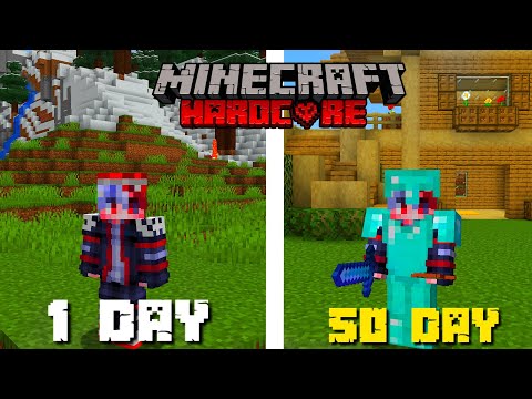გადავრჩი 50 დღე Minecraft HARDCORE-ში!
