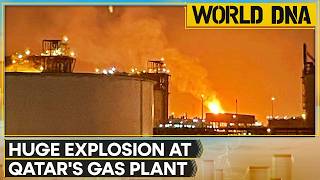 Qatar LNG Explosion: Huge Blast At Qatar's LNG Site,  At Least 54 Injured And 18 Missing| WION