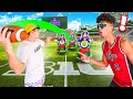 CRAZY QB FOOTBALL CHALLENGE!