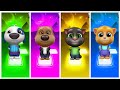 Talking Tom and friends Tom vs Angela vs Ben vs Hunk in  Tiles Hop Coffen danec  # 298