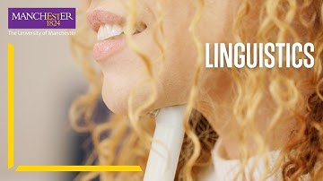 Study Linguistics at The University of Manchester
