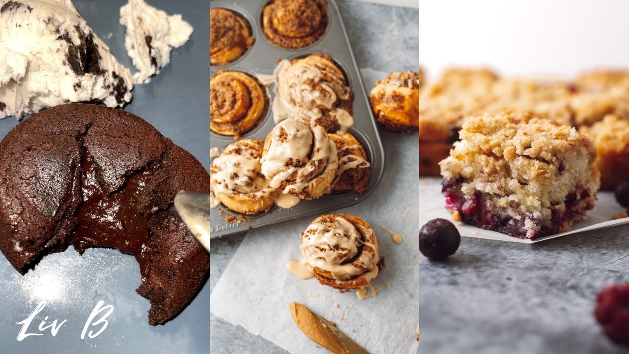 3 Baking Recipes with NO Eggs or Dairy! - YouTube