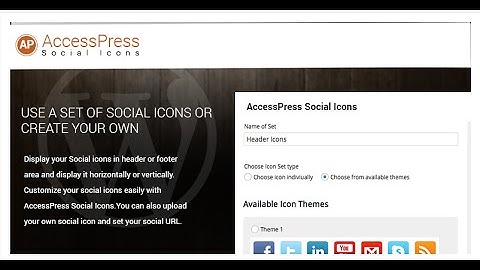 AccessPress Social Icon - Free WordPress Social Icons and Link Plugin ( Introduction Video) | Blog