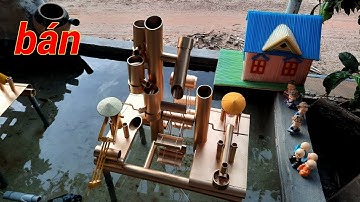 tiểu cảnh ống nhựa thác nước mini đẹp #tiểucảnhốngnhựabamboo