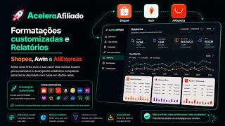 Tutorial #3 - Formatações customizadas e Relatórios Shopee, Awin e AliExpress