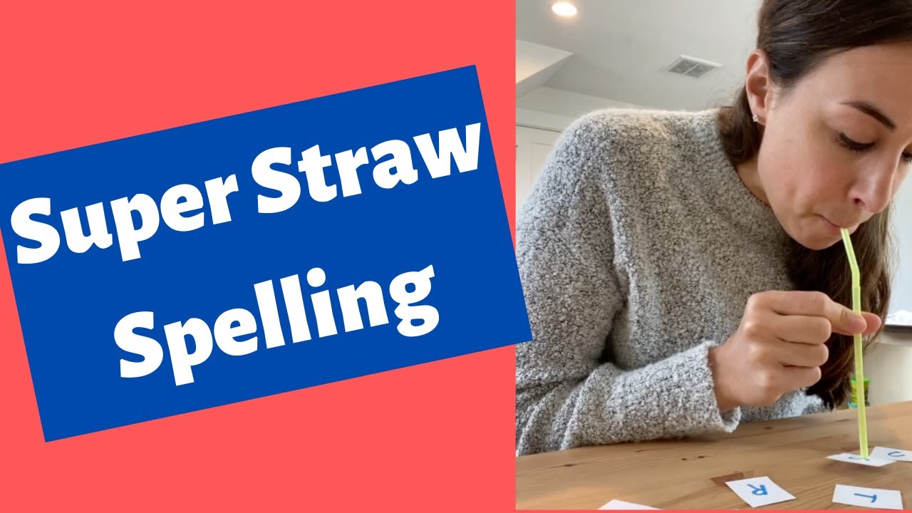 Super Straw Spelling YouTube