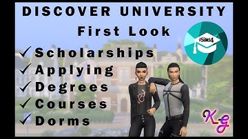 Sims 4 Discover University First Look: Scholarships, Applying, Degrees, Courses & Dorms