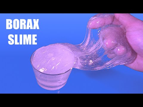 Video: Cine să facă slime cu borax?