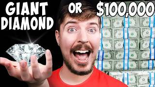 Would You Rather Have A Giant Diamond or $100,000? screenshot 3