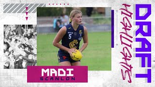 Pick no.27 Madi Scanlon | AFLW Draft