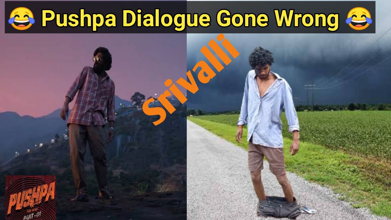 Pushpa Dialogue Gone Wrong | Pushpa Movie Comedy Spoof