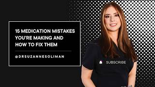 15 Medication Mistakes You’re Making (And How to Fix Them) | Pharmacist Secrets
