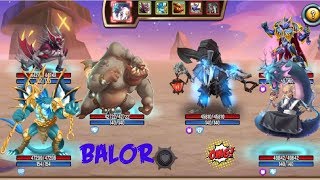 Monster Legends - celtic race Balor level 130 Review Progress Random Combat Multiplayer mode