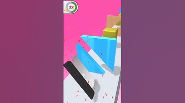 Slicer Runner ! Very satisfying and relaxing slicing game#mobilegame #relaxing #shortvideo