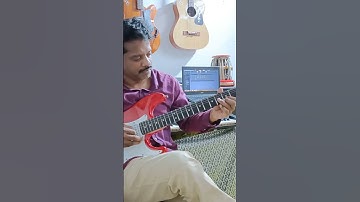 Netru illatha Matram Song | Guitar | A R Rahman  #shorts