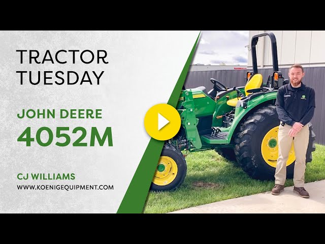 4052M, Compact Tractors