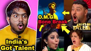 Indias Got Talent  Omg Aditya Malviya Danger Bone Break Dance Indias Got Talent setindia