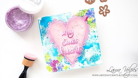 Card with Die Cuts Only feat Spellbinders