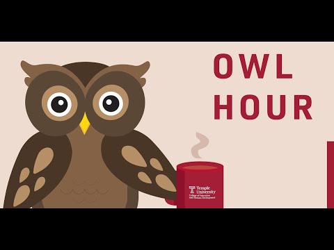 Temple CEHD Owl Hour | October 28, 2021