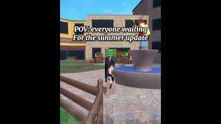 where’s our SUMMER UPDATE😭! #game #mm2 #murdermystery2 #summer #update #where #roblox #edit #shorts