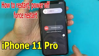 How to restart, power off, force restart iPhone 11 Pro