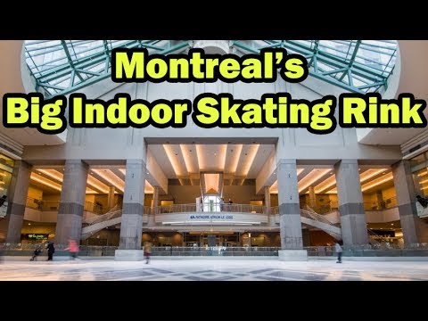 Video: Skating hauv Montreal ntawm Atrium Le 1000