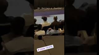Justin Bieber & Hailey Baldwin at Church Home at Saban Theatre in Beverly Hills - November 28, 2018 Justin Bieber & Hailey Baldwin at Church Home at Saban Theatre in Beverly Hills - November 28, 2018
