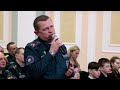 21.04.2022 Встреча Алексея Талая со спасателями Гомельщины