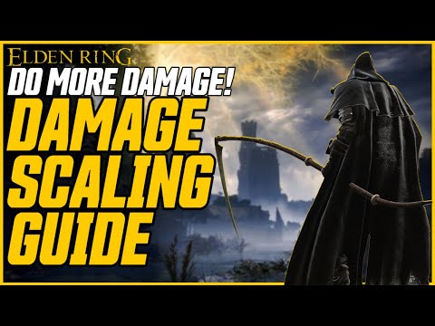 HOW TO INCREASE YOUR DAMAGE! Ash of War Scaling Explained! Elden Ring In-Depth Guide