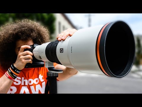 The MOST EXPENSIVE Sony LENS You Will NEVER OWN | Sony 600mm f4 Review