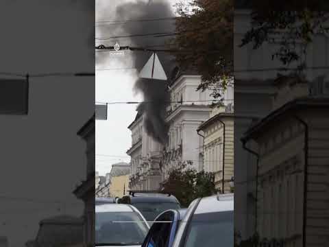 Russian drone strikes Ukraine’s security service headquarters