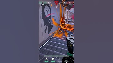 when you save the round with ace #valorant #funny