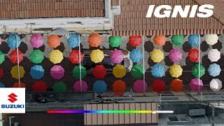 IGNIS with Colourful Umbrella  |  Suzuki