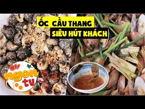 Ốc Cầu Thang 20 năm hút khách bởi nước sốt chanh dây
