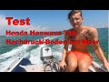 Test Honda Honwave T38 Hochdruck-Boden Schlauchboot