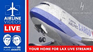 🔴LIVE Los Angeles (LAX) Airport Plane Spotting at the H Hotel | LIVE Plane Spotting LAX