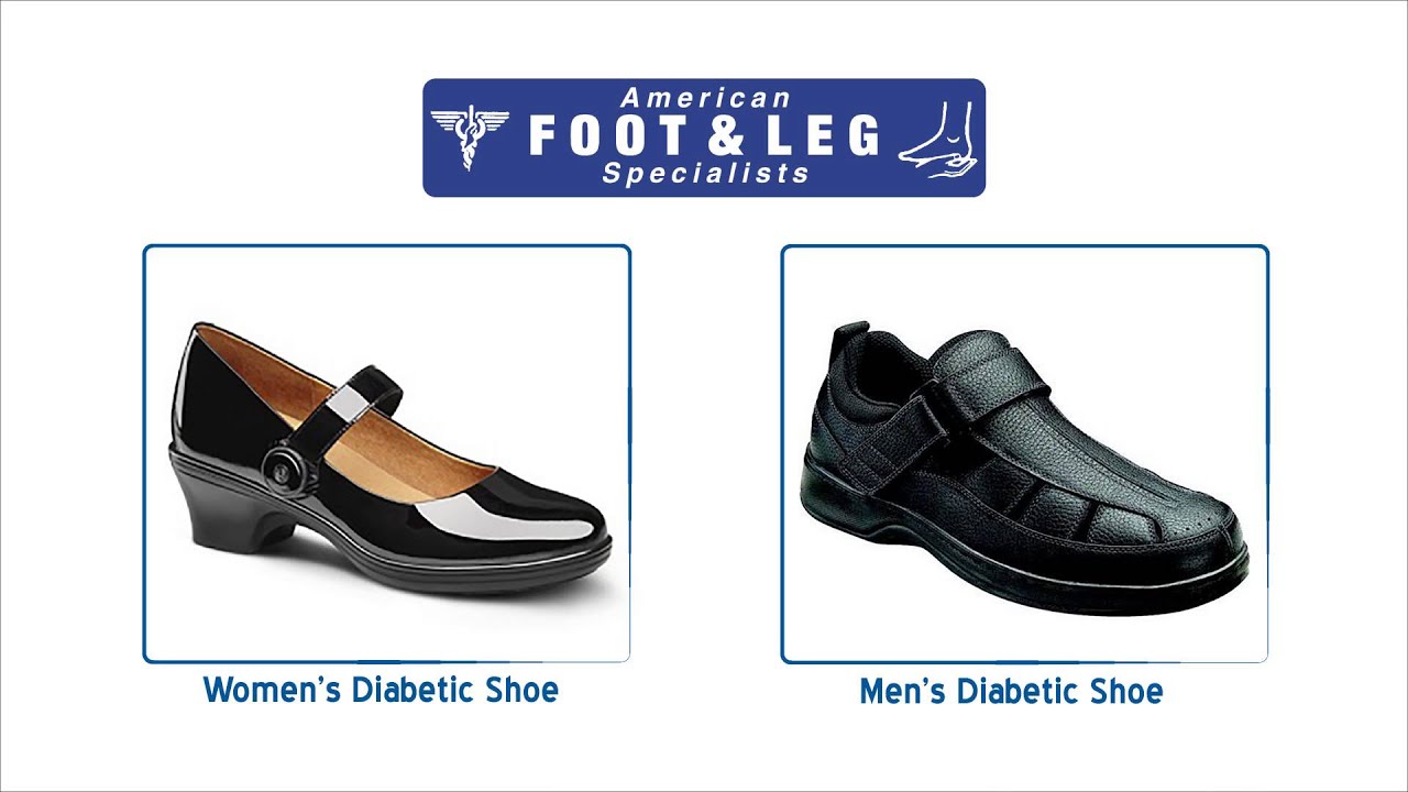 Diabetic Shoes at American Foot & Leg - YouTube