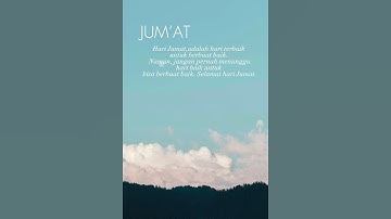 Jum’at |  Status wa | Story wa | Status Islam #harijumat #jumatberkah #shorts