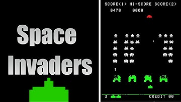 Space Invaders 1978 - Retro / Classic Arcade Gameplay